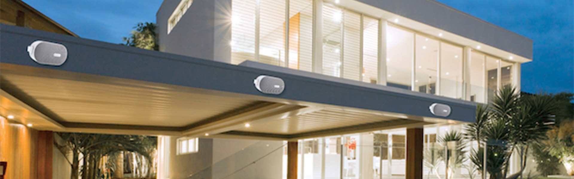 equipo de sonido para exterior